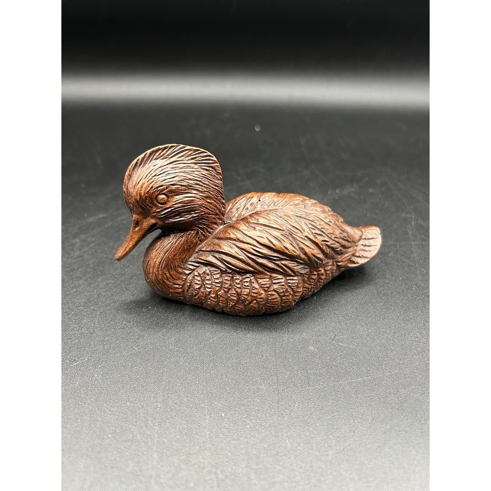 Red Mill Mfg Hand Crafted IN USA Collectible Mini Duck Country Animal Bird Small